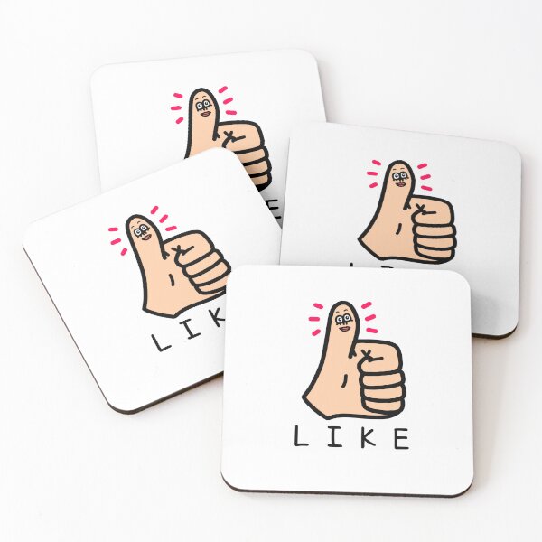 Item preview, Cute LIKE designed and sold by kanaehonkawa.