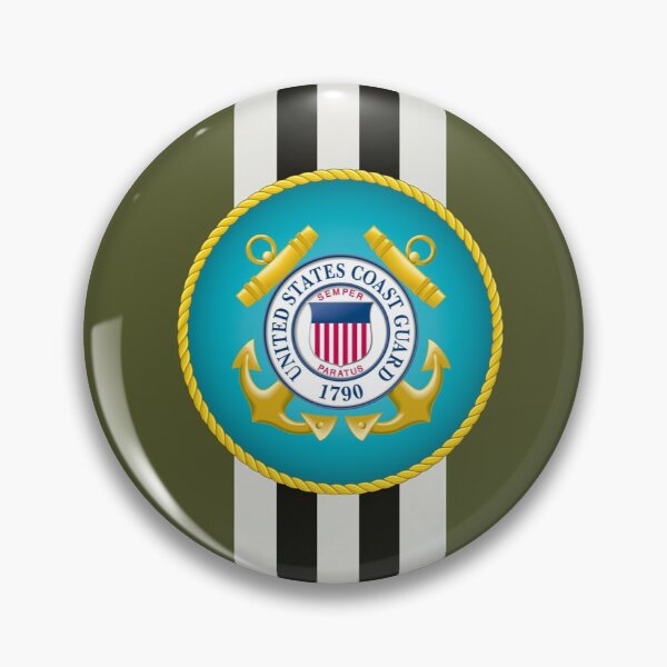 Item preview, D-Day Stripes US Coast Guard  designed and sold by rgrayling.