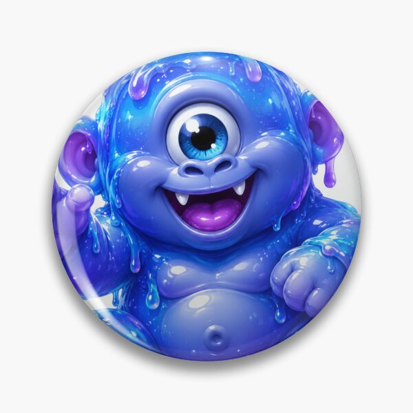 Item preview, Slime cyclops baby gorilla! designed and sold by Monster Daze.