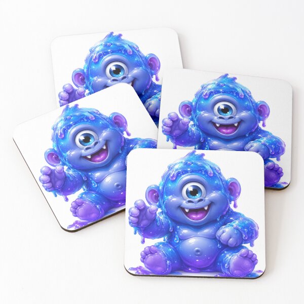 Item preview, Slime cyclops baby gorilla! designed and sold by Monster Daze.