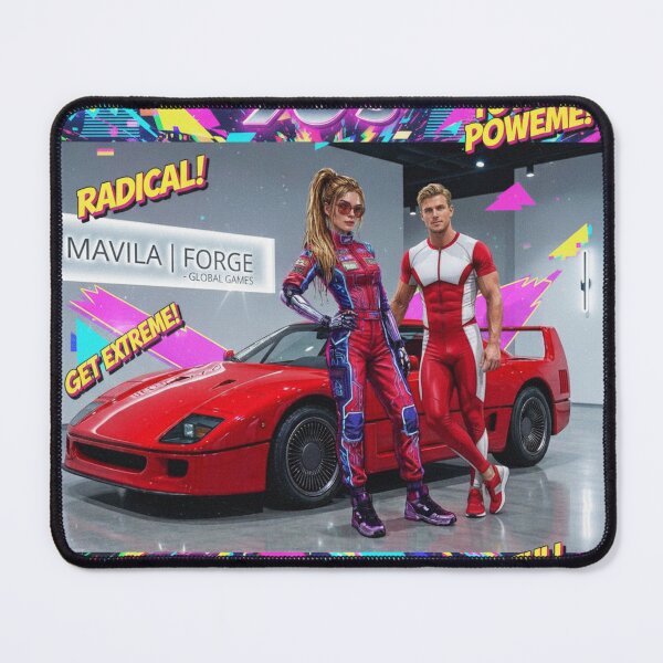 Item preview, Mavila Forge 90s Arcade Racing Retro Aesthetic designed and sold by JMAVILA ART.