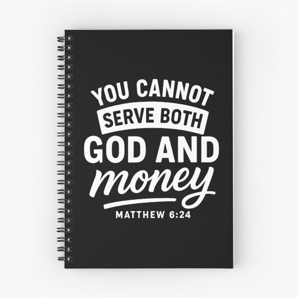 Item preview, Matthew 6:24 You Cannot Serve Both God And Money designed and sold by plushism.