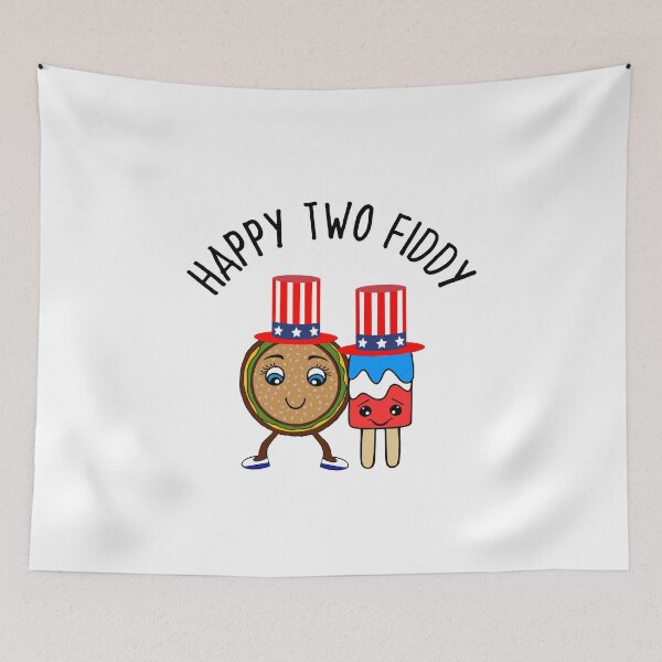 Item preview, Happy Two Fiddy Celebrating 250 Years America designed and sold by Sartoris Art.