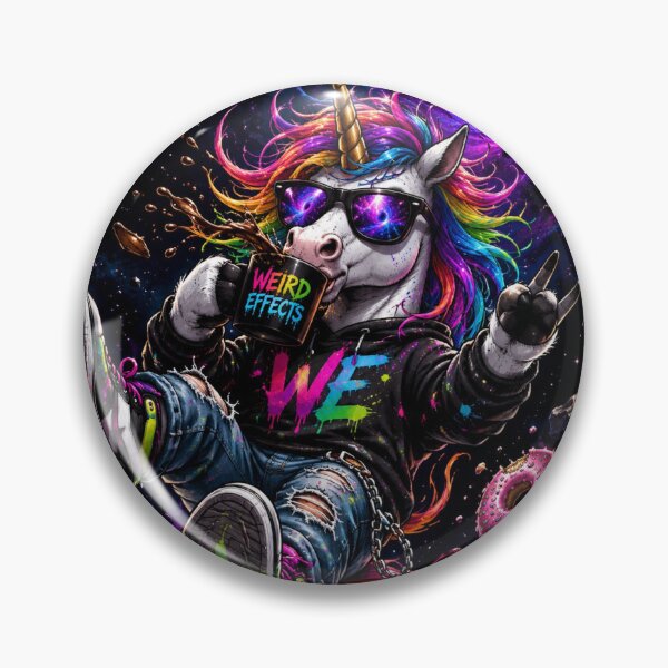 Item preview, Unicorn In Space  designed and sold by Weird Effects Custom .