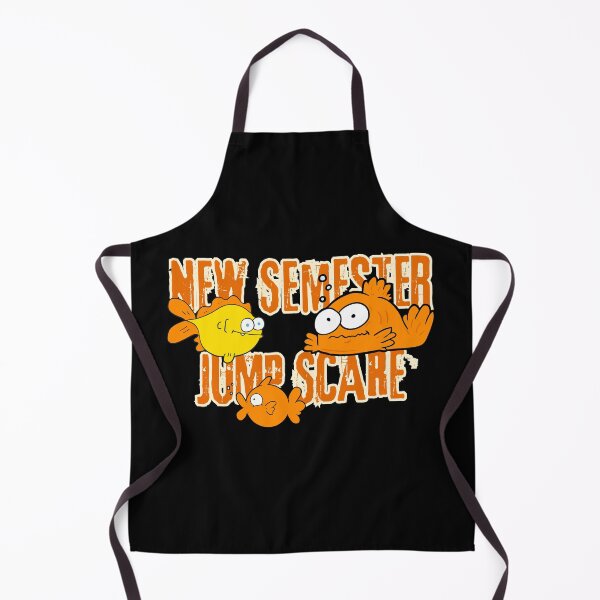 Item preview, Funny Fish T-Shirt College Student Jump Scare Joke Back to School Gift for Tired Teenager designed and sold by E20STUDIO.