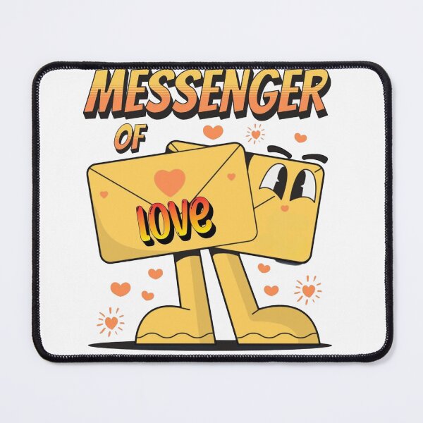 Item preview, Messenger Of Love Retro Cartoon Mascot Romantic Graphic designed and sold by Jen.Lou.