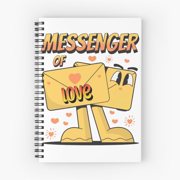 Item preview, Messenger Of Love Retro Cartoon Mascot Romantic Graphic designed and sold by Jen.Lou.