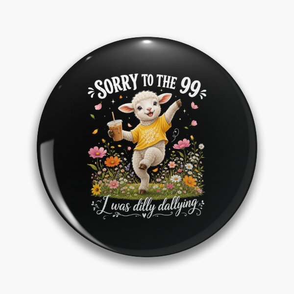 Item preview, Lamb Lover Funny Cute Floral Coffee Mood Graphic designed and sold by FormalDehyena.
