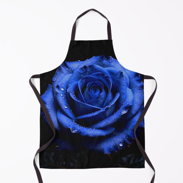 Item preview, Dark Elegance Blue Rose | Gothic Floral Wall Art designed and sold by WitchyBotanicaArt.
