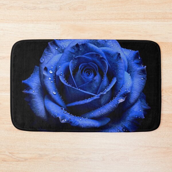 Item preview, Dark Elegance Blue Rose | Gothic Floral Wall Art designed and sold by WitchyBotanicaArt.