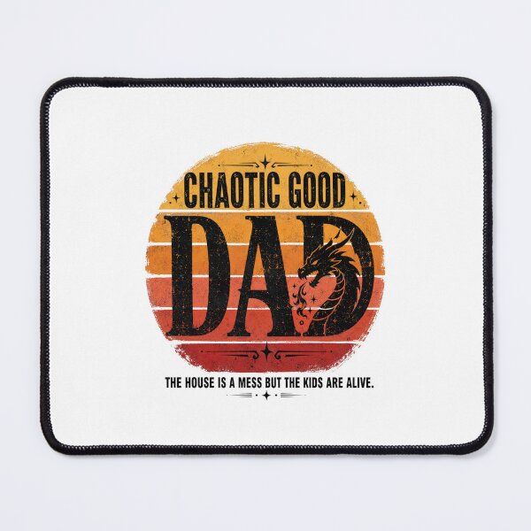 Item preview, Dragon Dad Chaos Good Retro Vintage Graphic designed and sold by FormalDehyena.