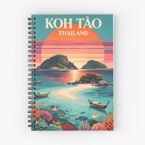 Item preview, Thailand Retro Sunset Collection- Koh Tao designed and sold by Spirit of Siam.
