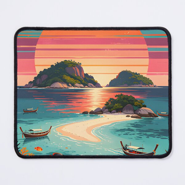 Item preview, Thailand Retro Sunset Collection- Koh Tao designed and sold by Spirit of Siam.