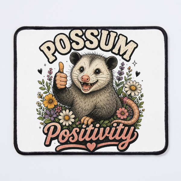 Item preview, Possum Positivity designed and sold by PeterPunkt.