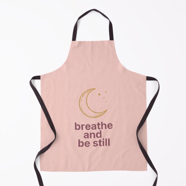 Item preview, Breathe and Be Still – Calm Healing Affirmation Quote designed and sold by CosmicQuietLab.