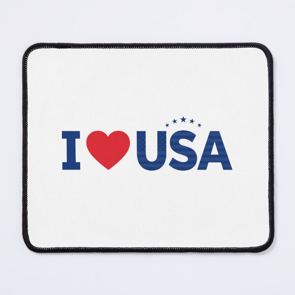 Item preview, Modern I Love USA Patriotic Logo Design designed and sold by I love USA.