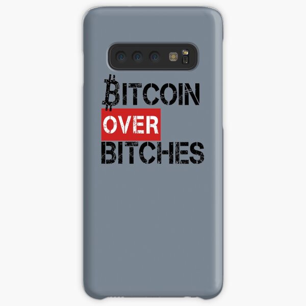 Bitcoin Over Bitches Samsung Galaxy Snap Case