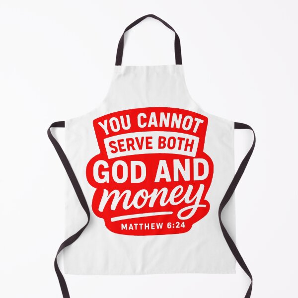 Item preview, Matthew 6:24 You Cannot Serve Both God And Money designed and sold by plushism.