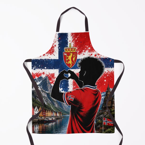 Item preview, Norway Pride Heart Hands Art designed and sold by BagFactoryUK.