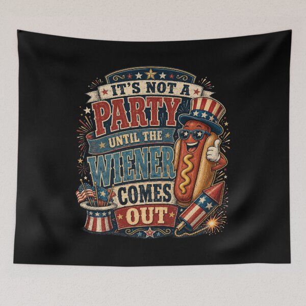 Item preview, patriotic party funny independence celebration graphic designed and sold by FormalDehyena.