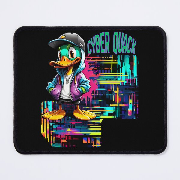 Item preview, Colorful Cyberpunk Duck designed and sold by Szpaku desart .