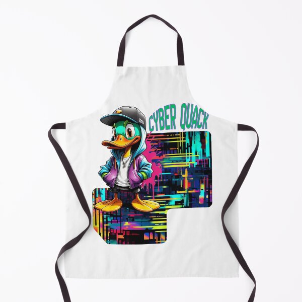 Item preview, Colorful Cyberpunk Duck designed and sold by Szpaku desart .