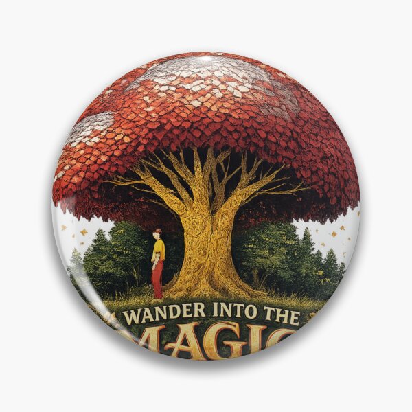Item preview, Wander Into the Magic of Nature Tree | Fantasy Forest Graphic T-Shirt & Hoodie Design designed and sold by Lifehackerplus1.