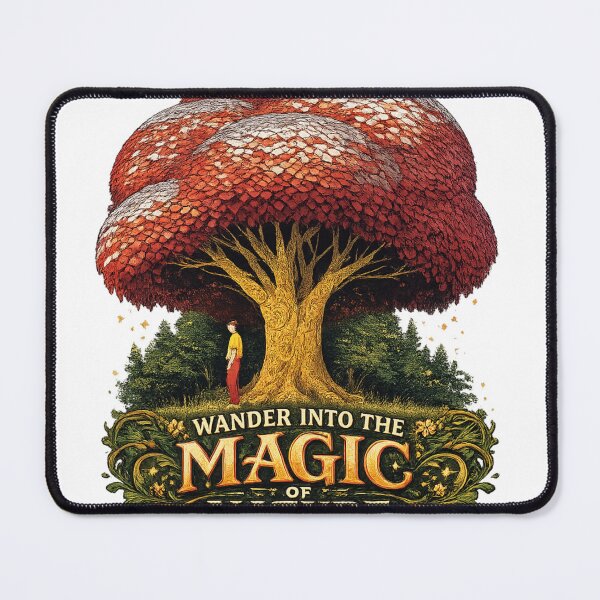 Item preview, Wander Into the Magic of Nature Tree | Fantasy Forest Graphic T-Shirt & Hoodie Design designed and sold by Lifehackerplus1.
