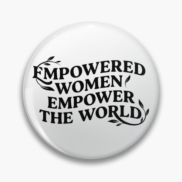 Item preview, Empowered Women Empower the World Typography T-Shirt | Inspirational Feminist Quote Design designed and sold by Velora Printss.