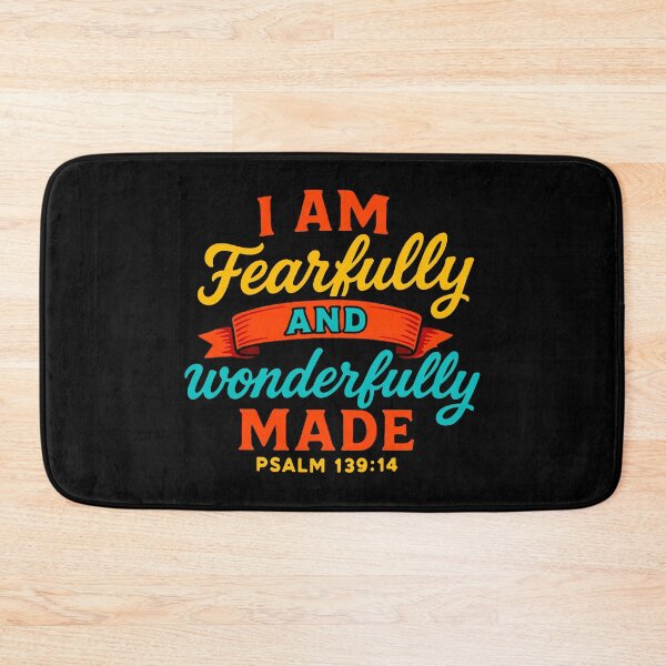 Item preview, Psalm 139:14 I Am Fearfully And Wonderfully Made designed and sold by plushism.