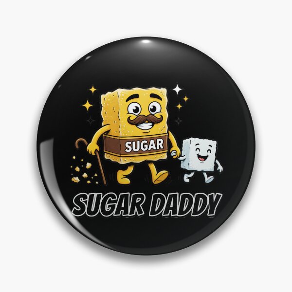 Item preview, Sugar Daddy Cartoon Sugar Cube Design designed and sold by TshirtsOnline-.