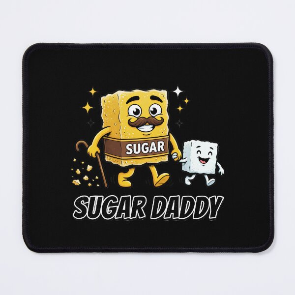 Item preview, Sugar Daddy Cartoon Sugar Cube Design designed and sold by TshirtsOnline-.