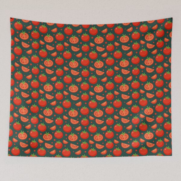 Item preview, Tomato Seamless Pattern & Cute Prints designed and sold by tviyluv.