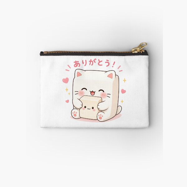Item preview, Tofu Neko with thanks designed and sold by VisionCrafft.