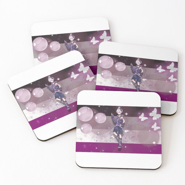 Item preview, V Flower Vocaloid Asexual Pride Flag  designed and sold by Pride4Every1.