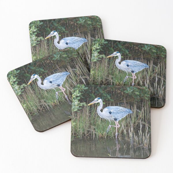 Item preview, Heron at the Mangroves – South Padre Island designed and sold by Debra Martz.