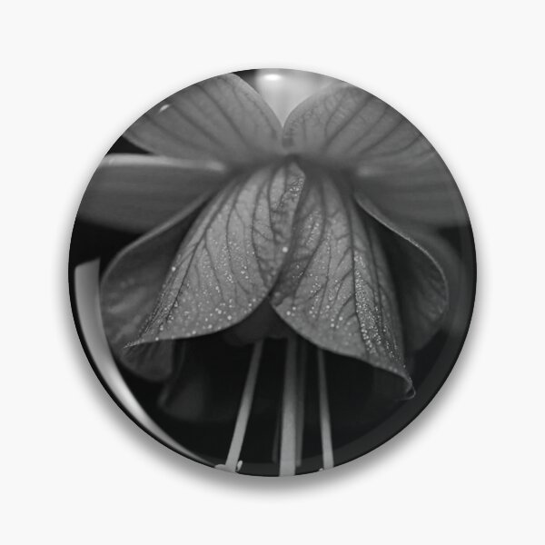 Item preview, The Chandelier | Black and White Floral Wall Art designed and sold by WitchyBotanicaArt.