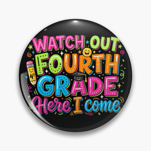 Item preview, Watch Out Fourth Grade Here I Come Shirt designed and sold by TeNovaStudio.