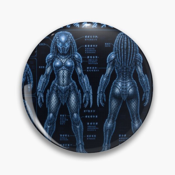 Item preview, Female Predator Alien Blueprint 03 designed and sold by Rex Vox.
