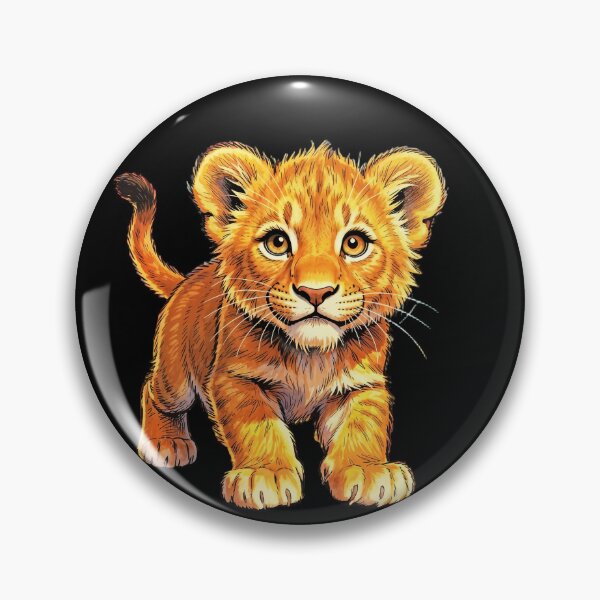 Item preview, Cute Lion Cub designed and sold by Pioneer Spirit Market.