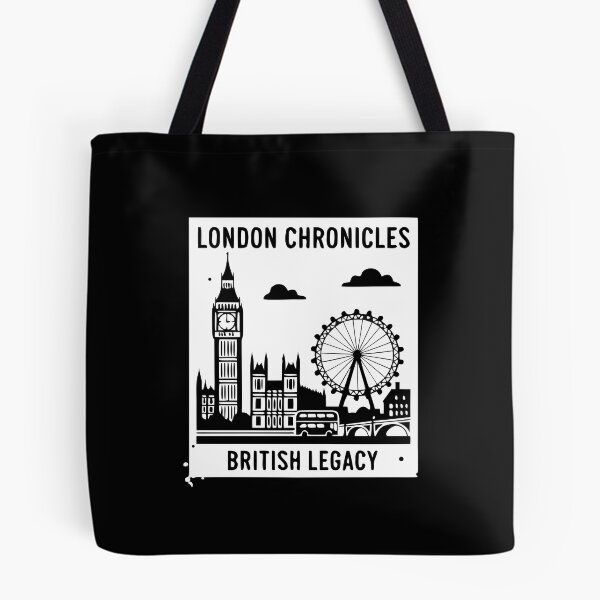 Item preview, Vintage London Skyline Postage Stamp British Travel Art designed and sold by Cipher & Soul.