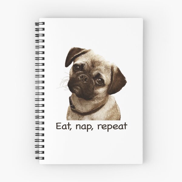 Item preview, Pug Eat nap repeat Proceeds go to animal charities rescues designed and sold by AnimalFriends1.