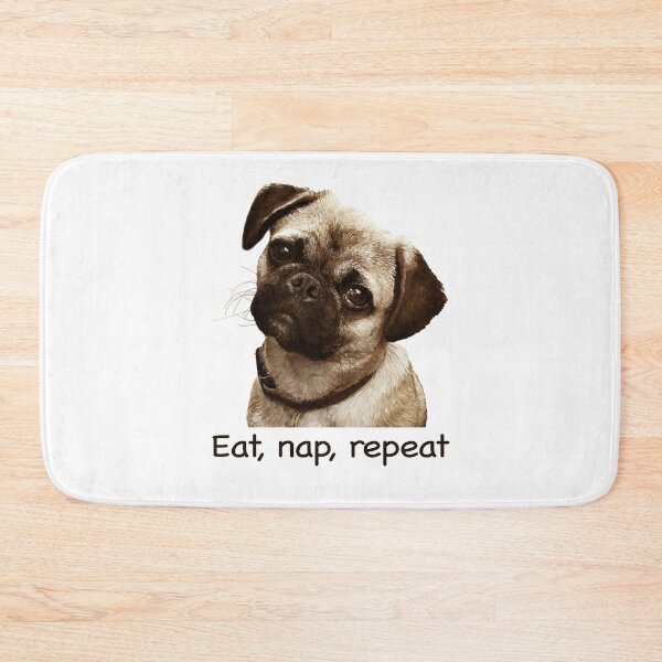 Item preview, Pug Eat nap repeat Proceeds go to animal charities rescues designed and sold by AnimalFriends1.