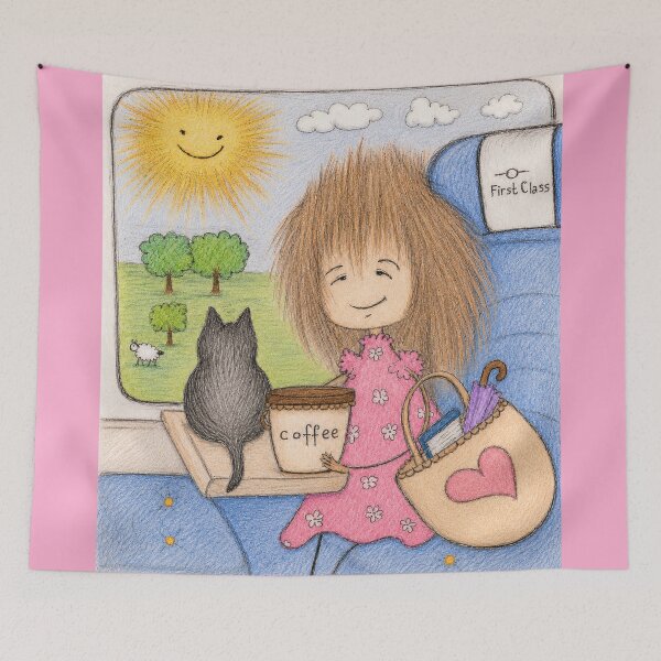 Item preview, Lora's Feelings - The Journey Begins designed and sold by RAIPrintStudio.