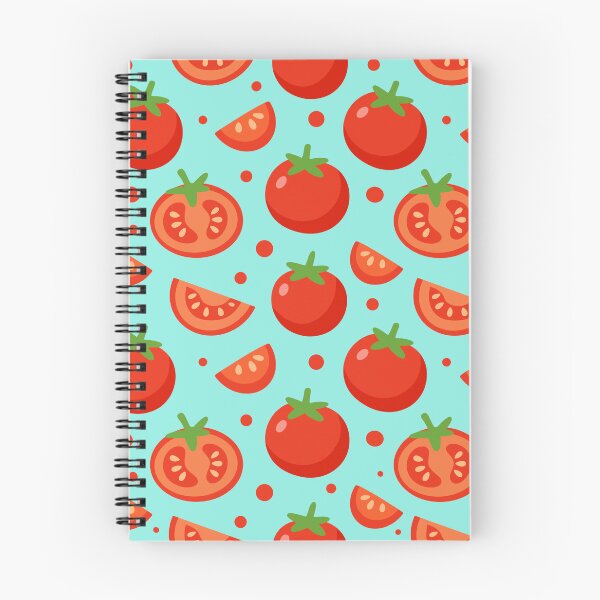 Item preview, Tomato Pattern Turquoise Background designed and sold by tviyluv.