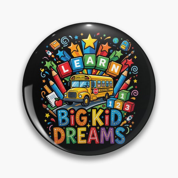 Item preview, Learn Big Kid Dreams School Bus Shirt designed and sold by TeNovaStudio.