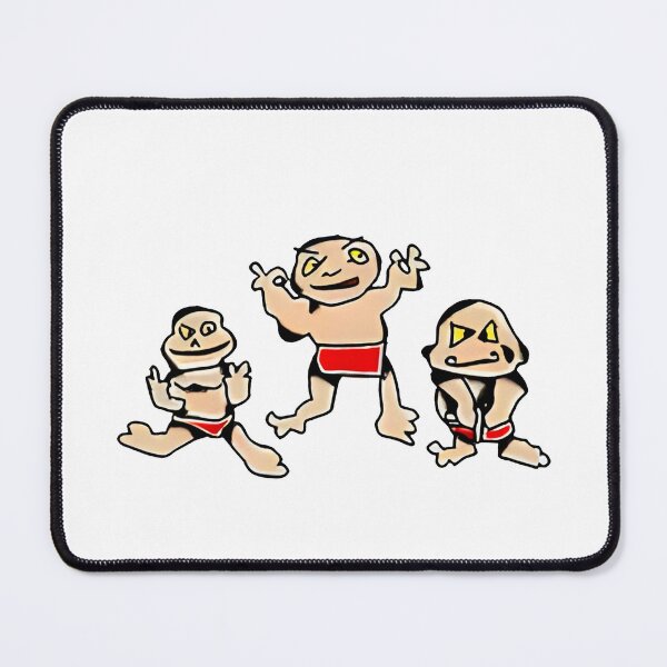 Item preview, Edgy Trio Doodle Cartoon Art designed and sold by waderpaker.