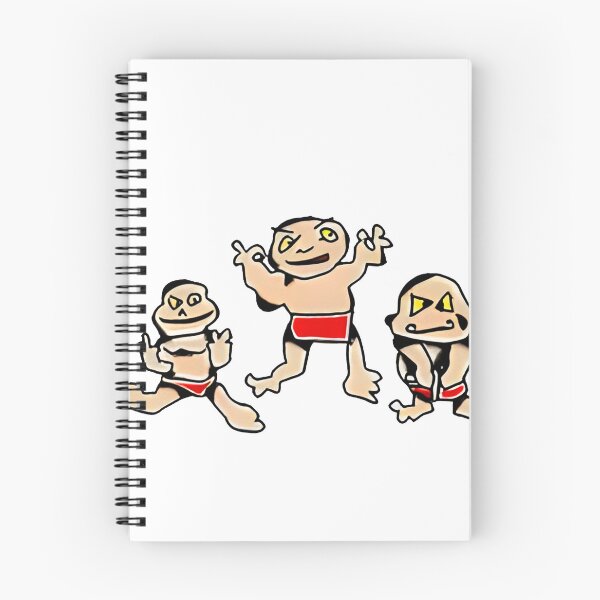 Item preview, Edgy Trio Doodle Cartoon Art designed and sold by waderpaker.