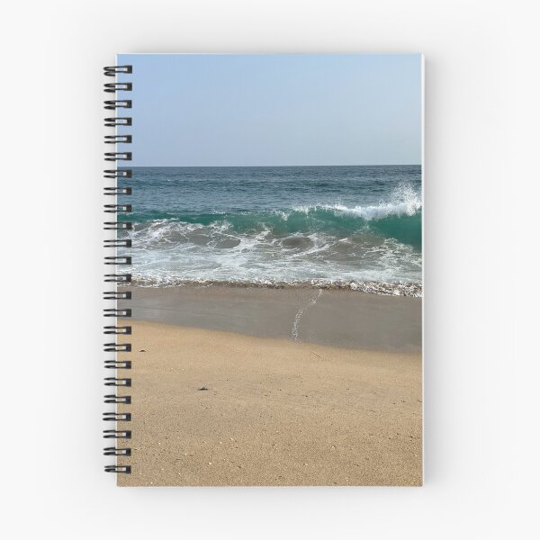 Item preview, Minimalist breaking wave on the sandy beach designed and sold by Art of Momenz.