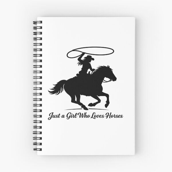 Item preview, Just a Girl Who Loves Horses – Cowgirl designed and sold by OTSC.